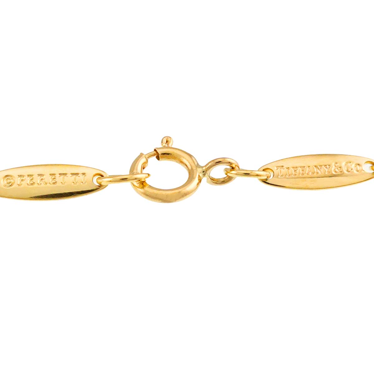 Bean Necklace 18K Yellow Gold 750