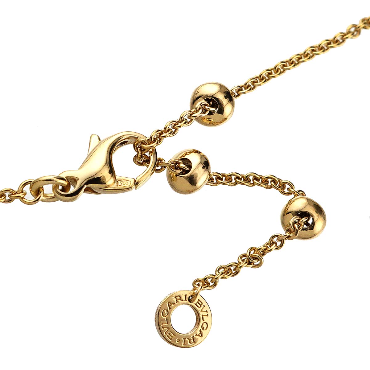 B-ZERO1 Element Necklace 18K Yellow Gold 750