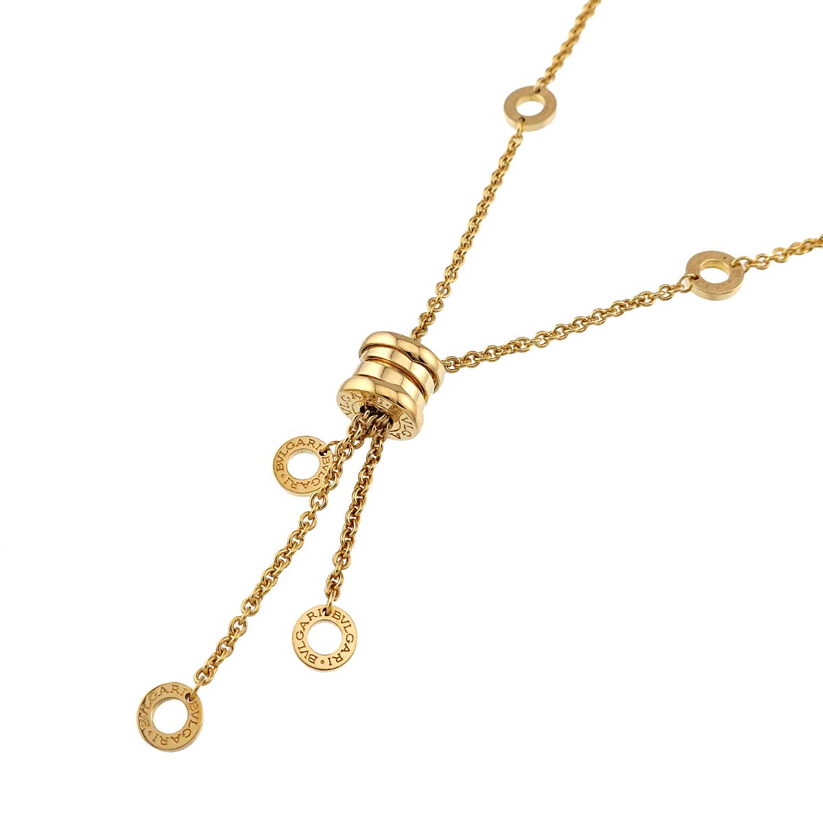 B-ZERO1 Element Necklace 18K Yellow Gold 750