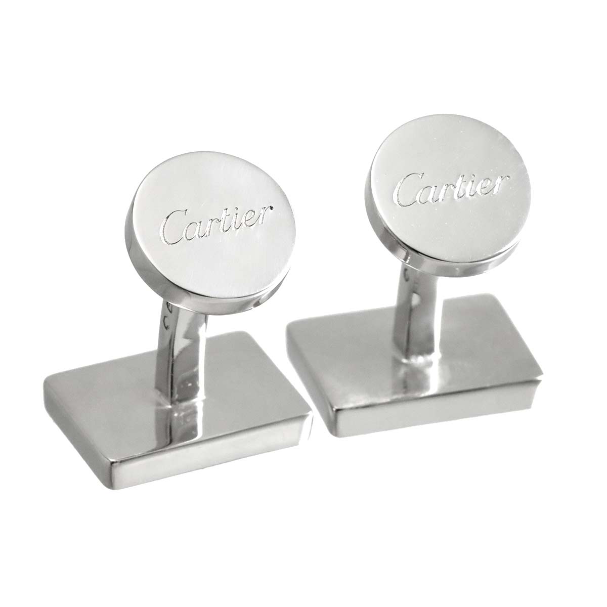 Double C de Cuff Links Silver 925