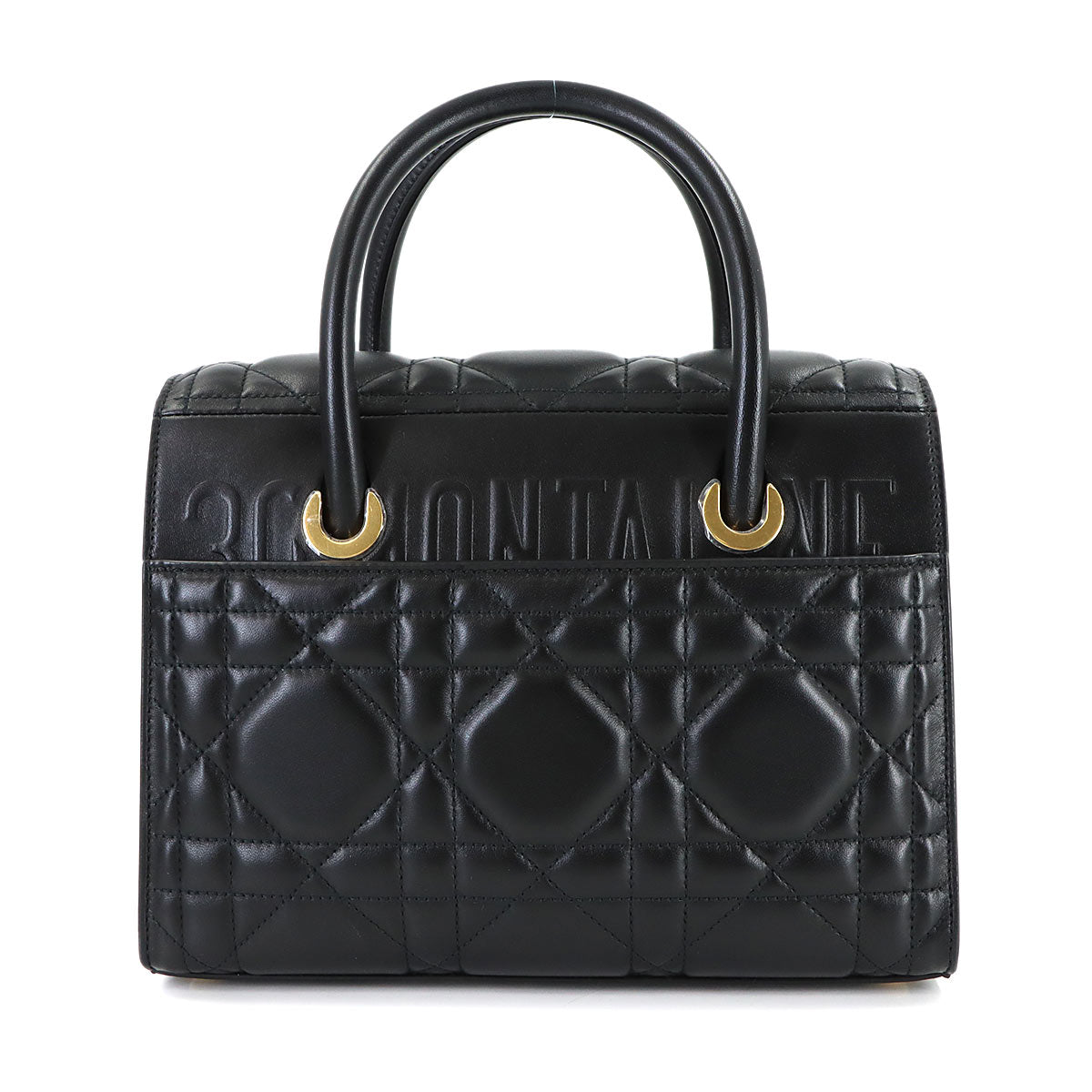 Macro Cannage Saint Honore Hand Shoulder Bag Leather