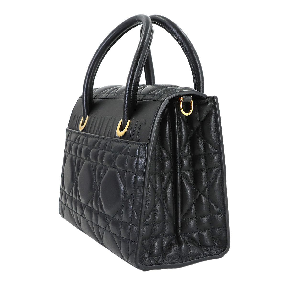 Macro Cannage Saint Honore Hand Shoulder Bag Leather