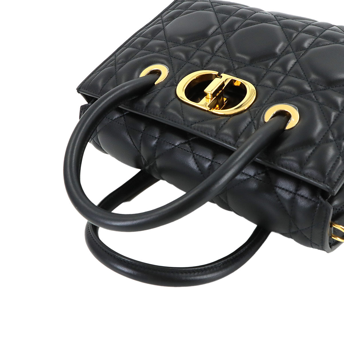 Macro Cannage Saint Honore Hand Shoulder Bag Leather