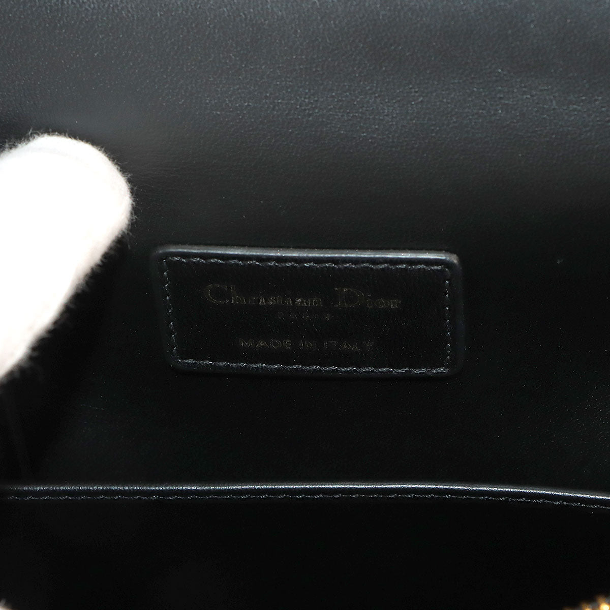 Macro Cannage Saint Honore Hand Shoulder Bag Leather