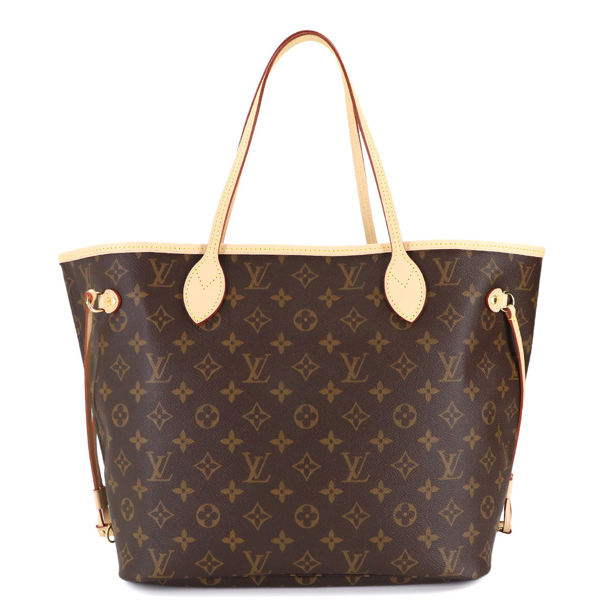 Monogram Neverfull MM Tote Bag Beige M46975 Purse