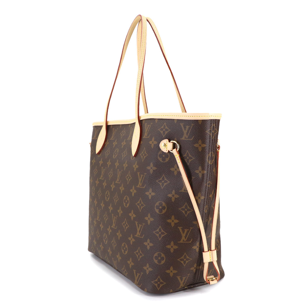 Monogram Neverfull MM Tote Bag Beige M46975 Purse