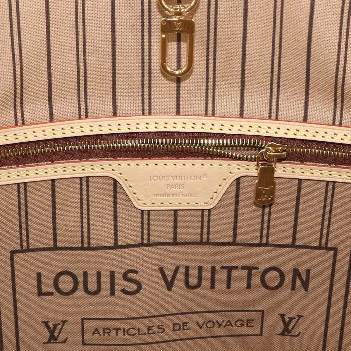 Monogram Neverfull MM Tote Bag Beige M46975 Purse