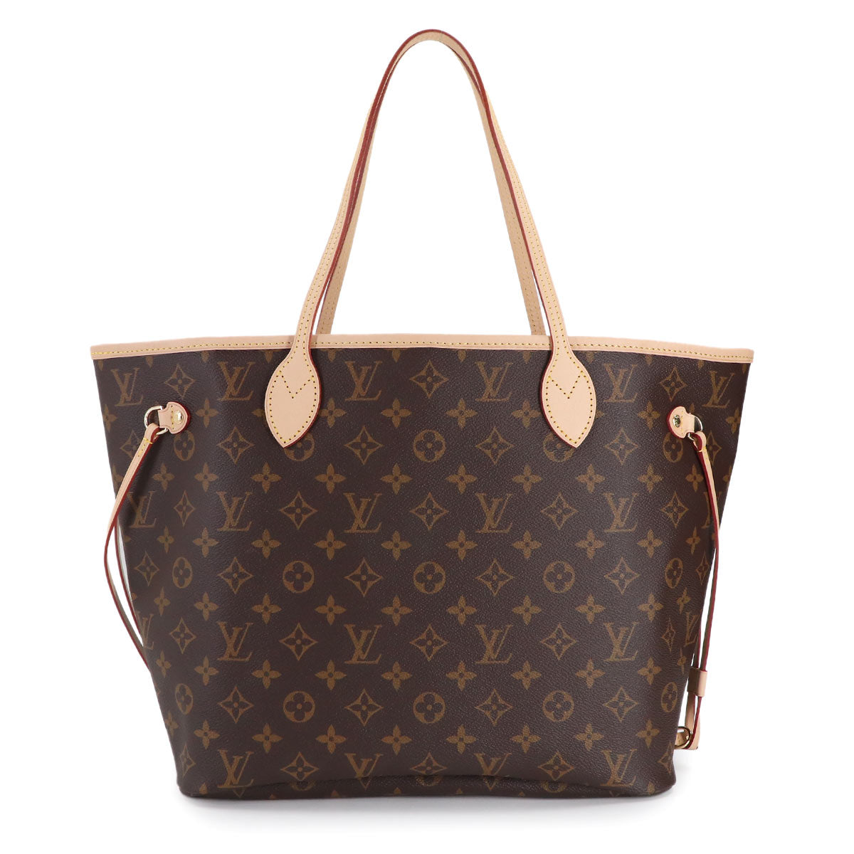 Monogram Neverfull MM Tote Bag Beige M46975 Purse