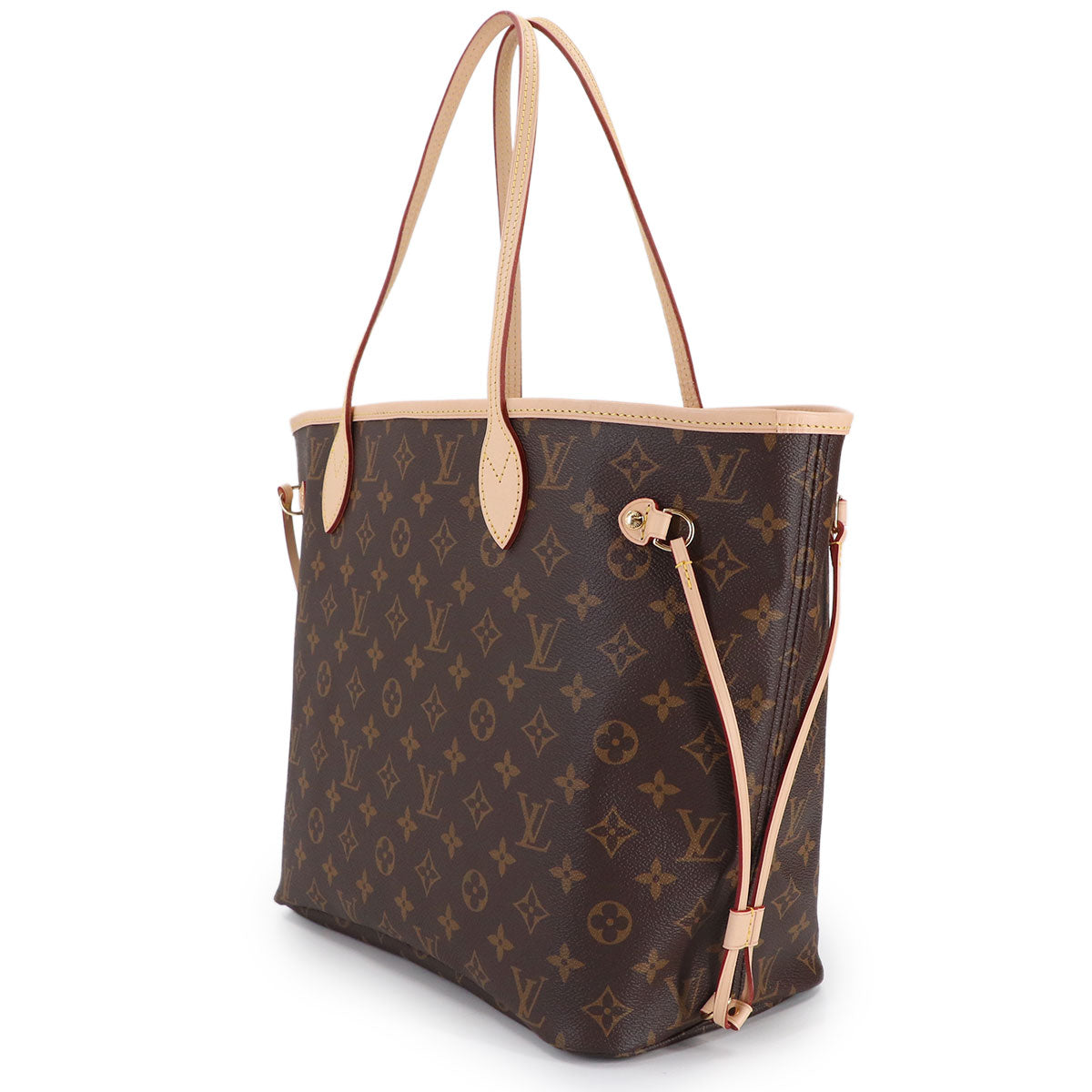 Monogram Neverfull MM Tote Bag Beige M46975 Purse