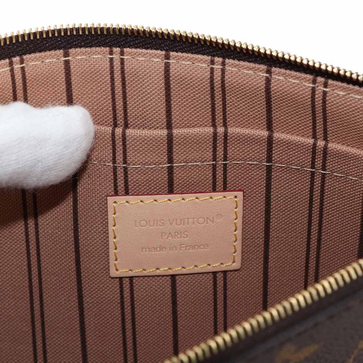 Monogram Neverfull MM Tote Bag Beige M46975 Purse