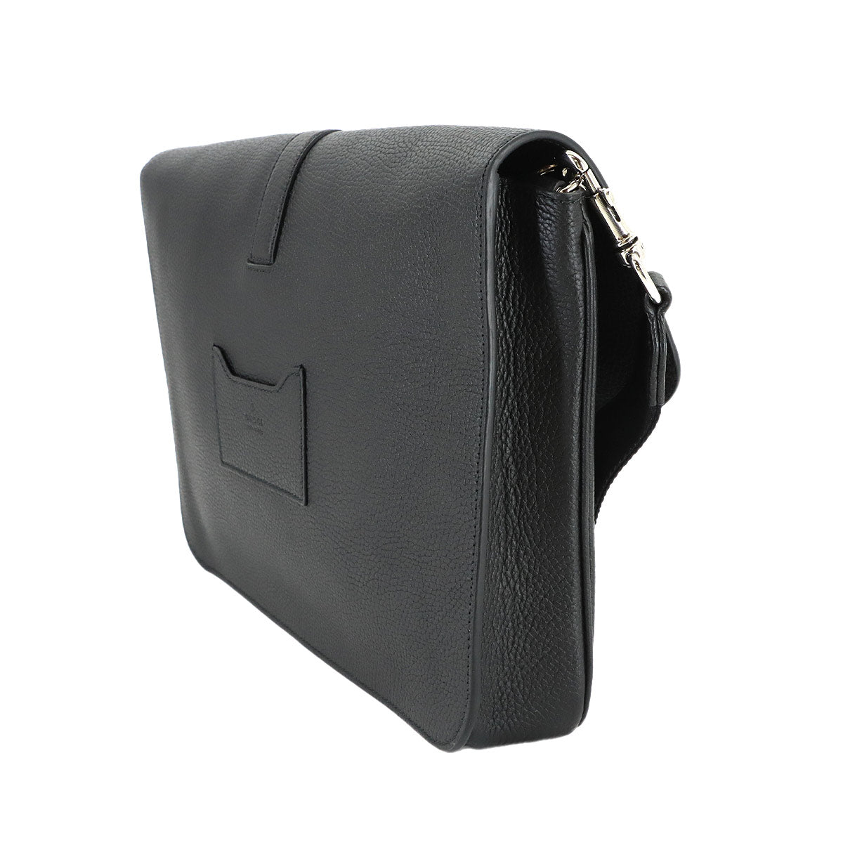 Clutch Bag Leather Black 816755 Web Stripe Purse