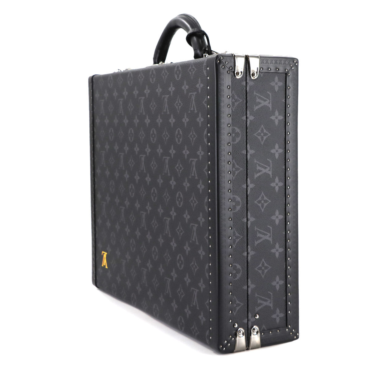 Monogram Eclipse President Classeur Trunk Case Black
