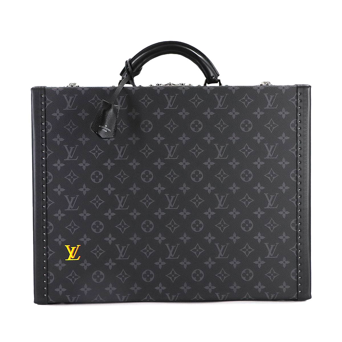 Monogram Eclipse President Classeur Trunk Case Black