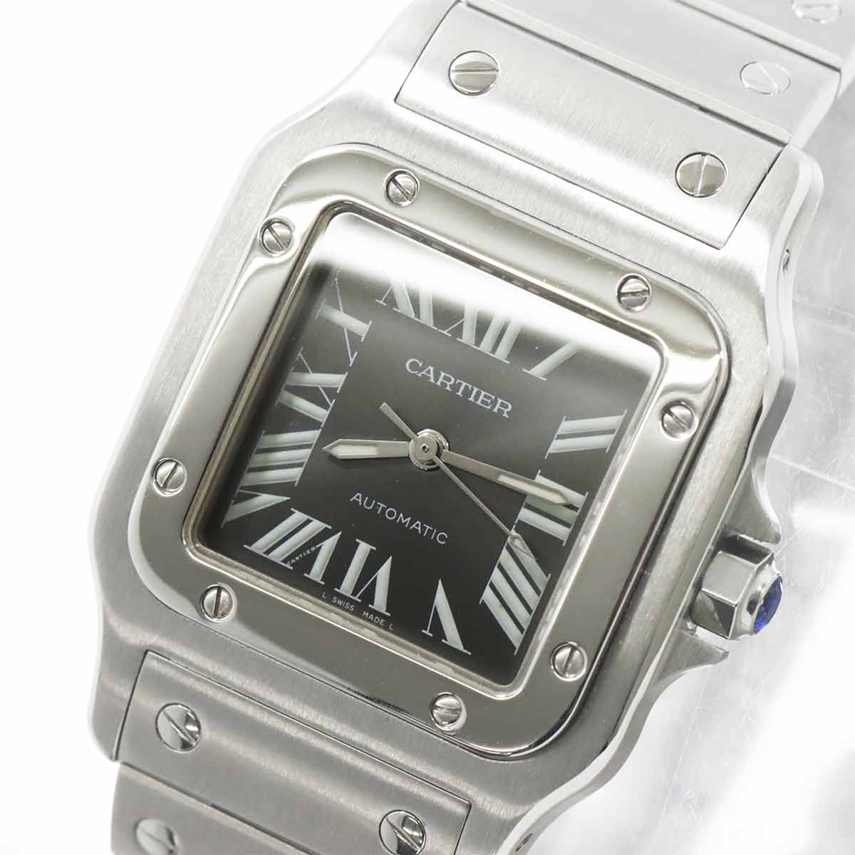 Santos Galbee LM Automatic Gray Dial Boys Watch