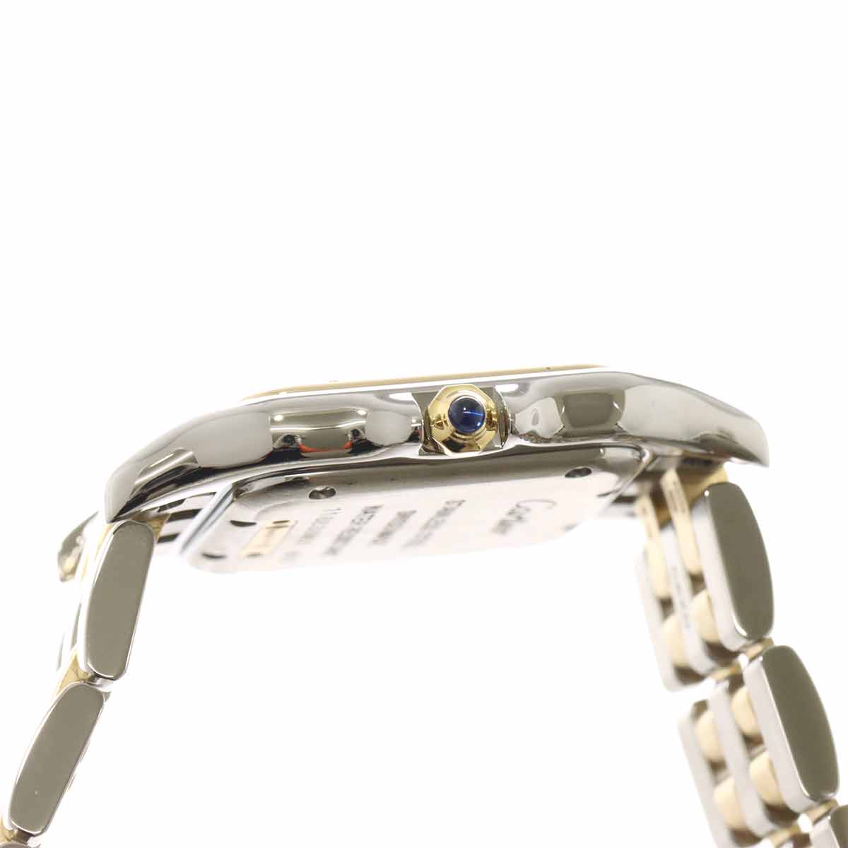Panthere de Cartier W2PN0007 Silver Dial 750 Yellow Gold