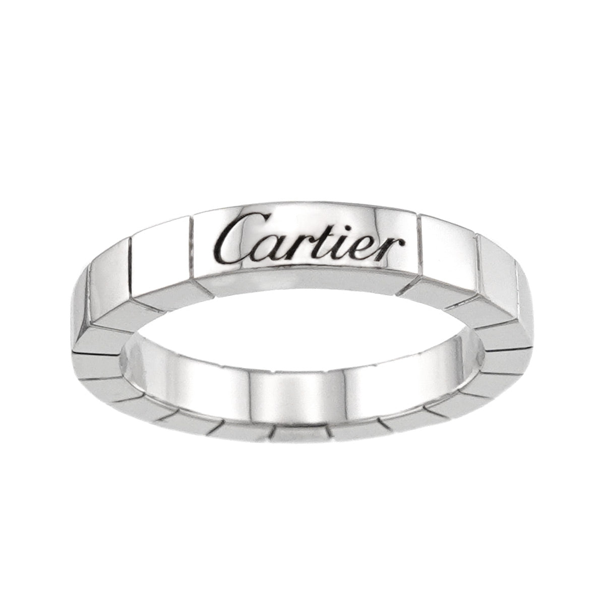 Laniere Ring 18K White Gold 750 Size49 4.75-5(US)