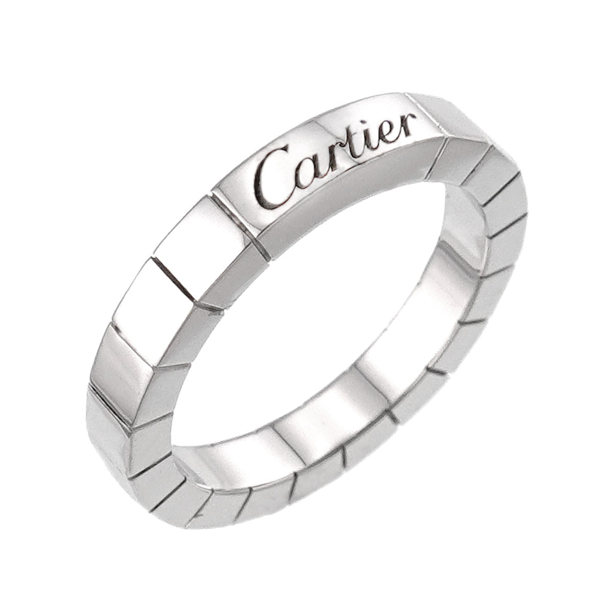 Laniere Ring 18K White Gold 750 Size49 4.75-5(US)