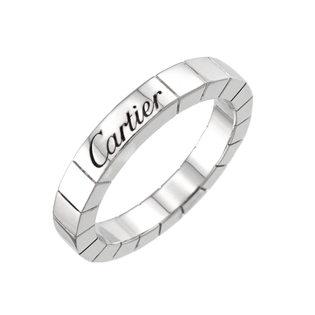 Laniere Ring 18K White Gold 750 Size49 4.75-5(US)