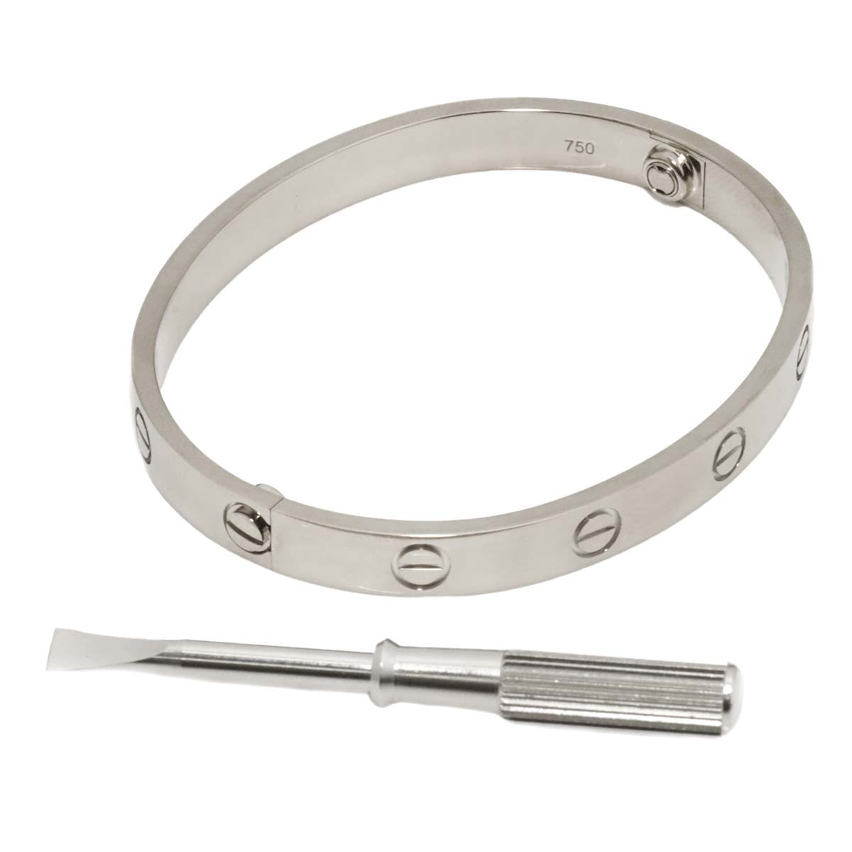 Love Bracelet 18K White Gold 750 Size16
