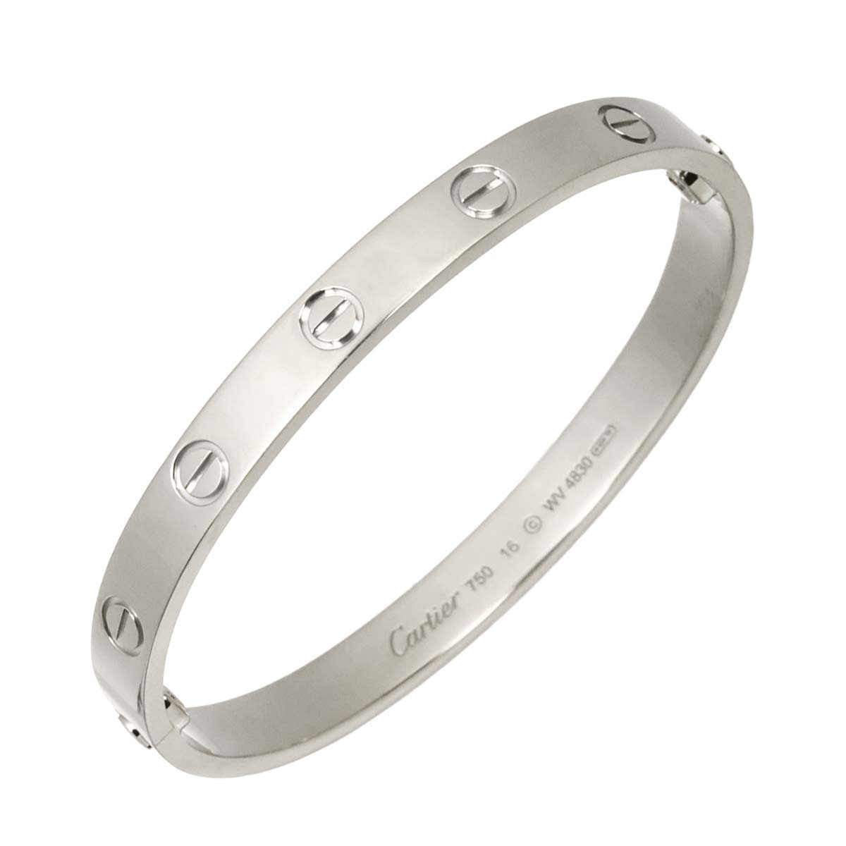 Love Bracelet 18K White Gold 750 Size16