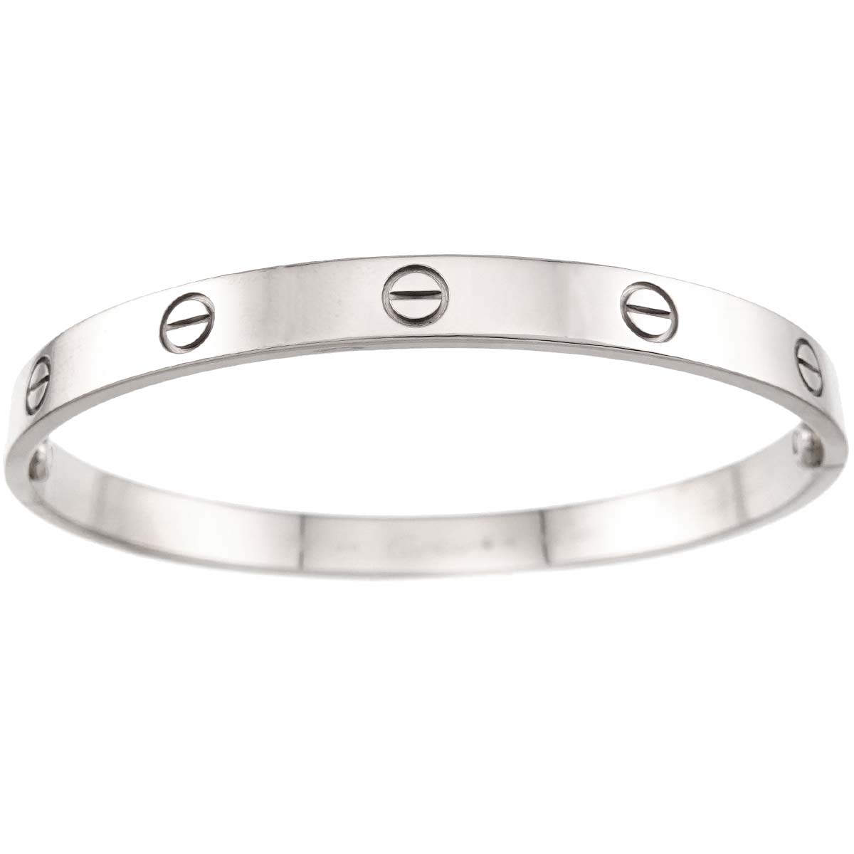 Love Bracelet Bangle 18K WG 750 Size19