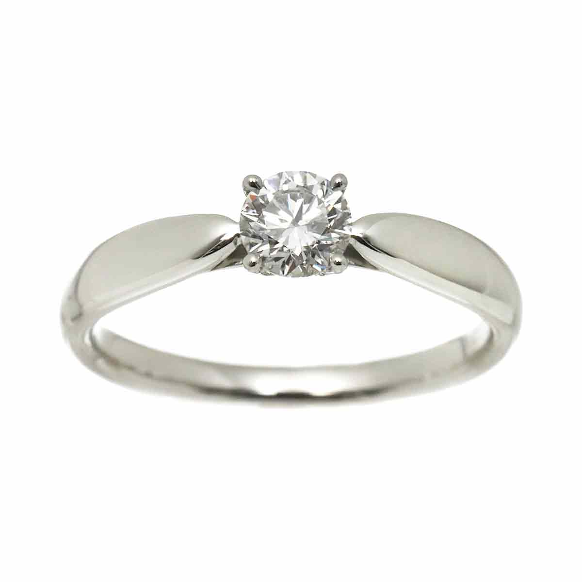 Harmony Diamond 0.35ct F/VS1/3EX Ring Pt Size5.25(US)