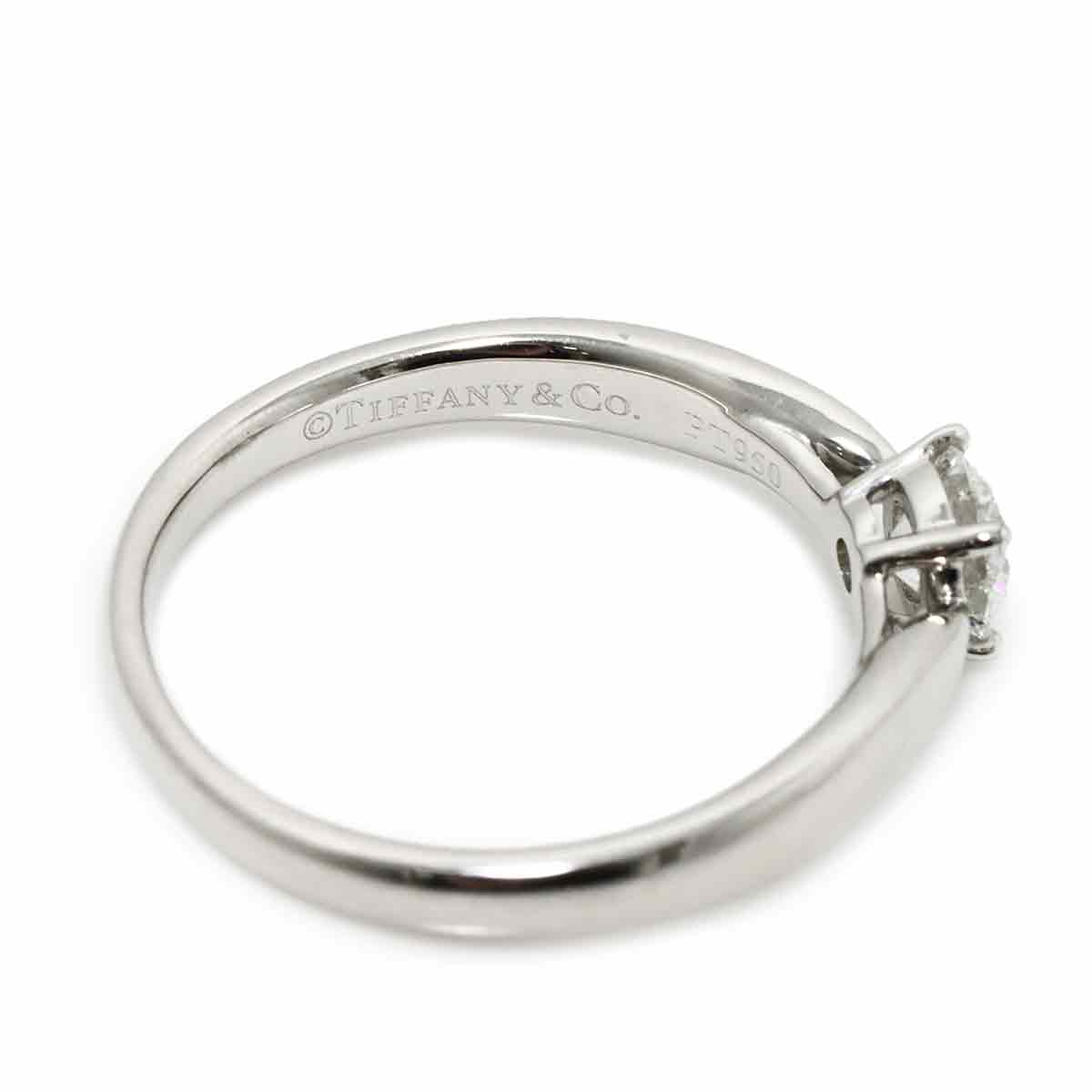 Harmony Diamond 0.35ct F/VS1/3EX Ring Pt Size5.25(US)