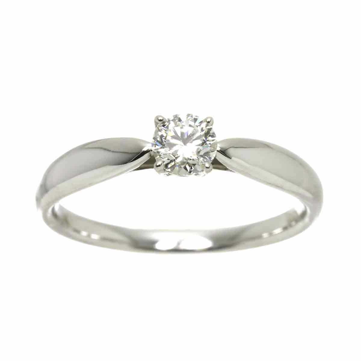 Harmony Diamond 0.30ct H/VS2/3EX Ring Pt Size5.75-6(US)