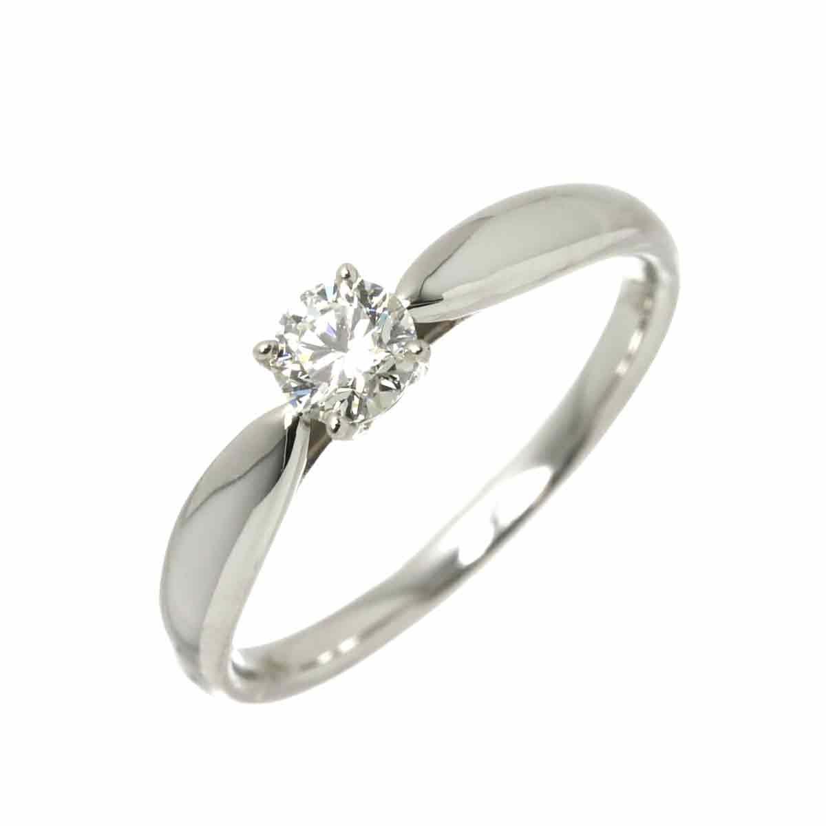 Harmony Diamond 0.30ct H/VS2/3EX Ring Pt Size5.75-6(US)