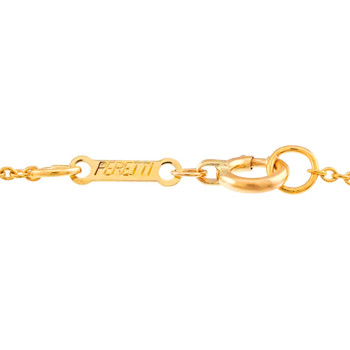 Apple motif Necklace 18K Yellow Gold 750