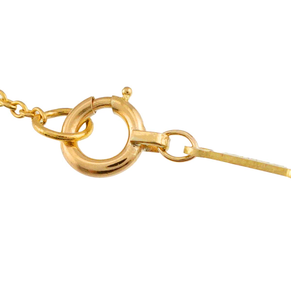 Apple motif Necklace 18K Yellow Gold 750