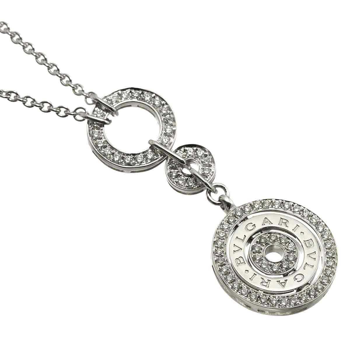 Astrale Cerchi Diamond Necklace 18K White Gold 750