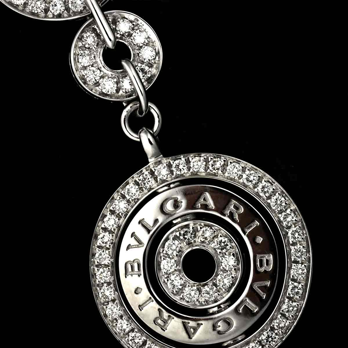 Astrale Cerchi Diamond Necklace 18K White Gold 750