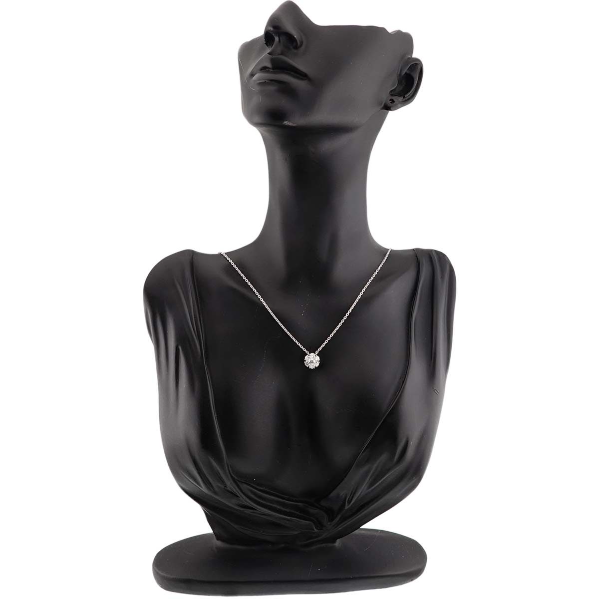 Fleurette Diamond Necklace Pt Platinum
