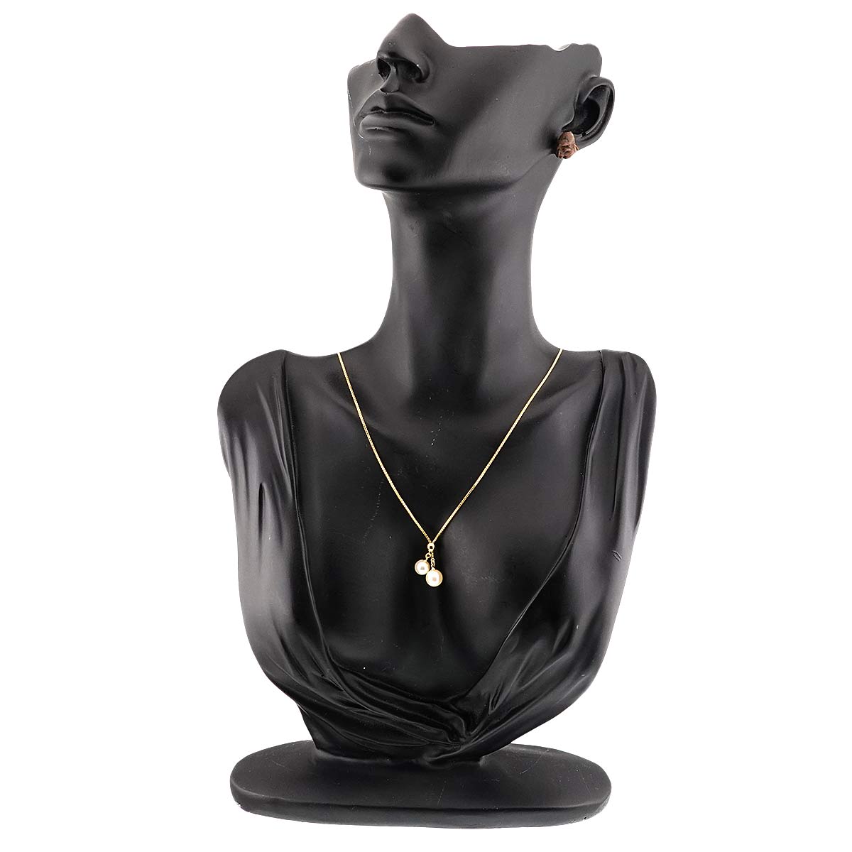 Akoya Pearl 6.9-6.2mm Necklace 18K YG 750