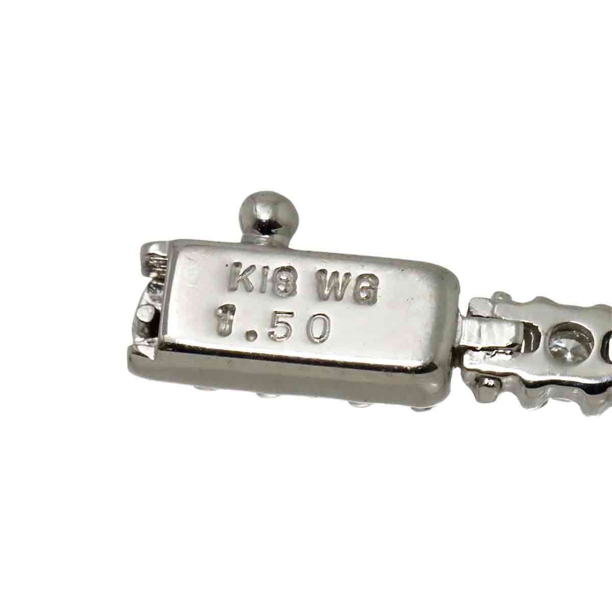 Diamond 1.50ct Bracelet 18K White Gold 750