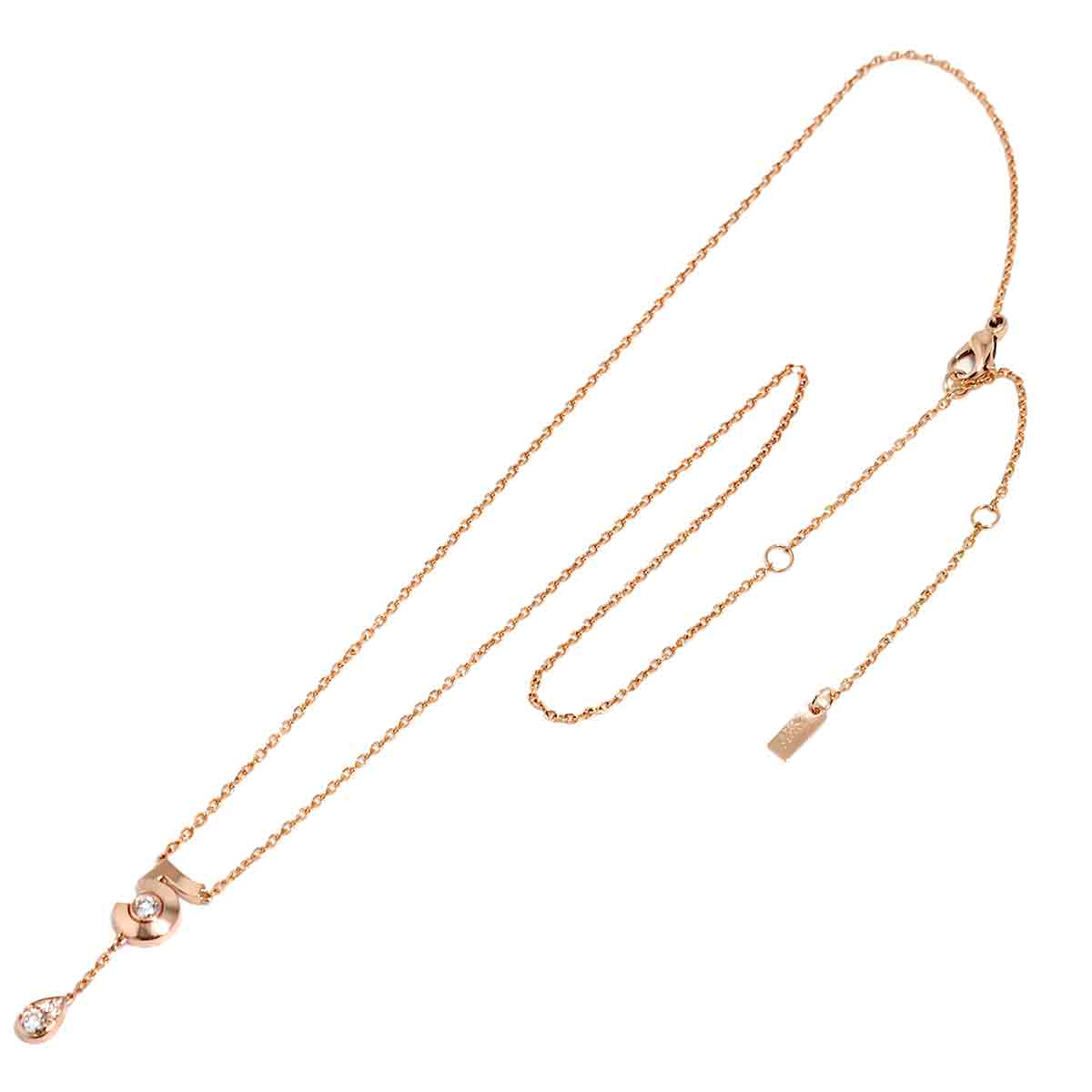 N5 Diamond Necklace 18K Pink Gold 750