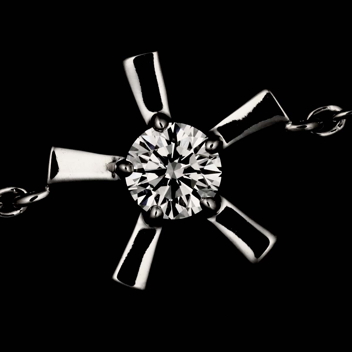 Diamond 0.72ct/0.08ct Bracelet 18K White Gold 750