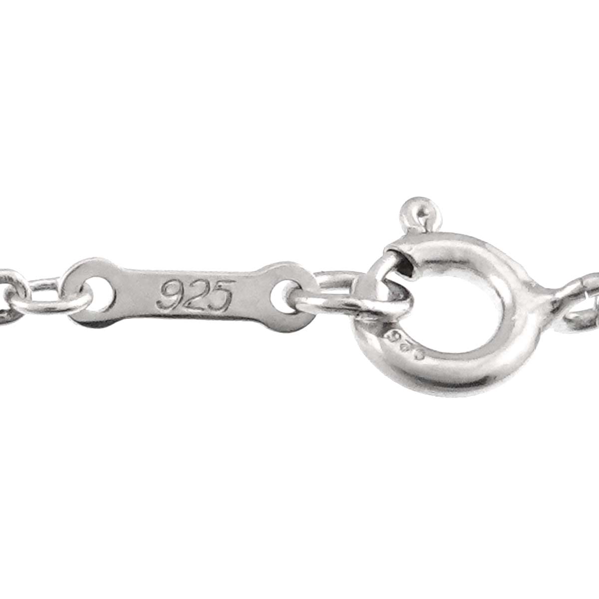 Open Heart Necklace Silver 925