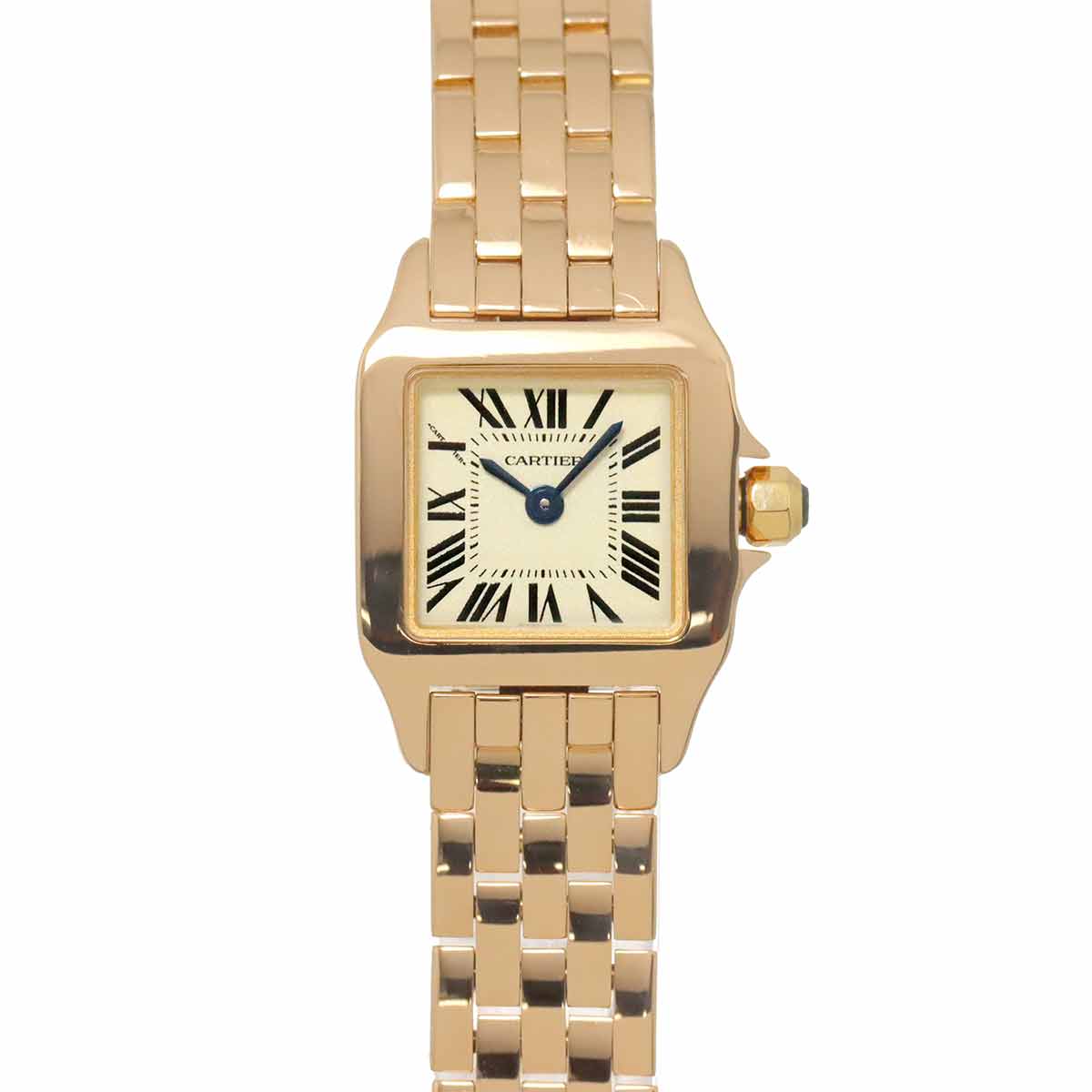 Mini Santos de Moiselle W15077X9 Quartz 750 PG Ladies Watch