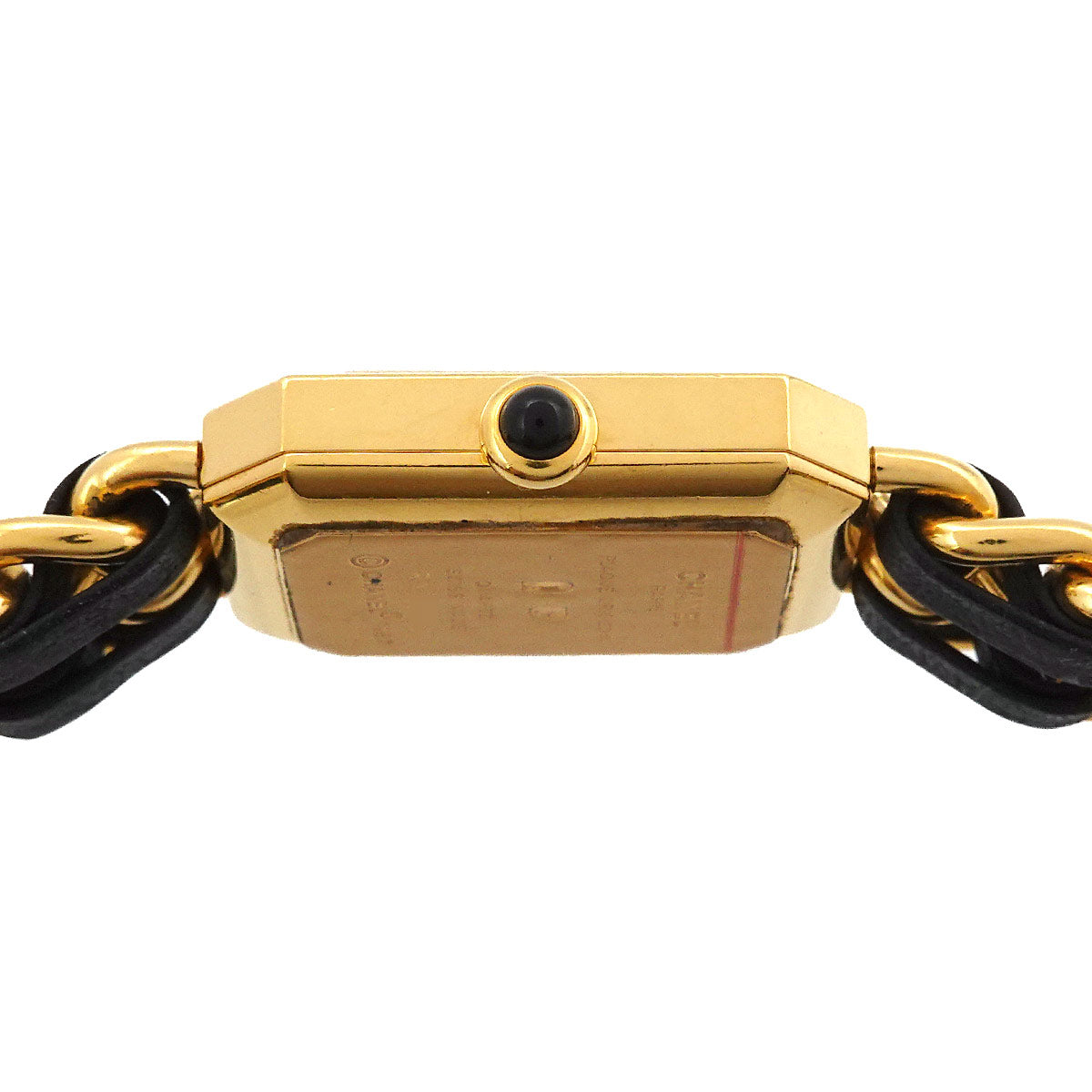 Premiere Size L H0001 Vintage Quartz Black Dial Ladies Watch