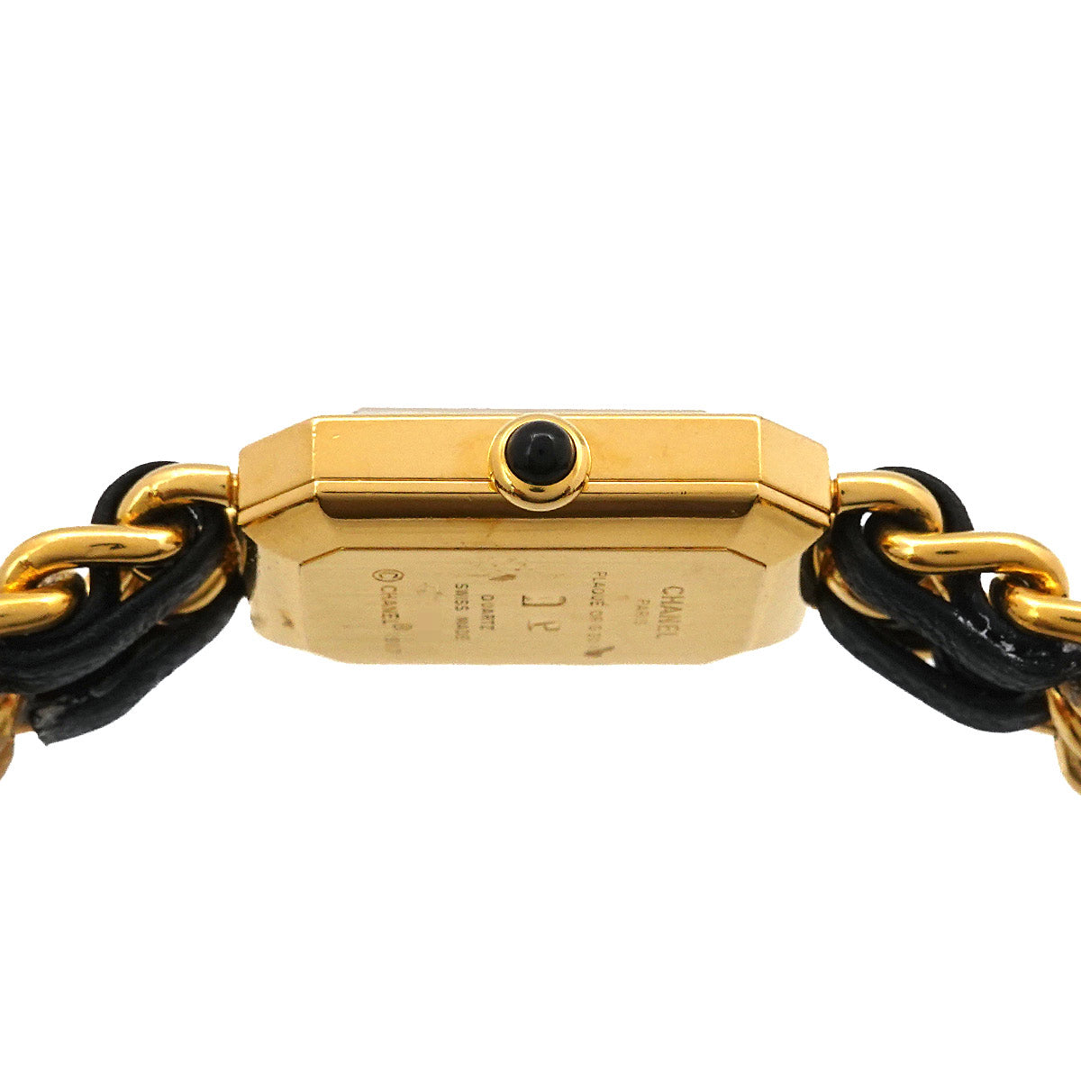 Premiere Size M H0001 Vintage Quartz Black Dial Ladies Watch