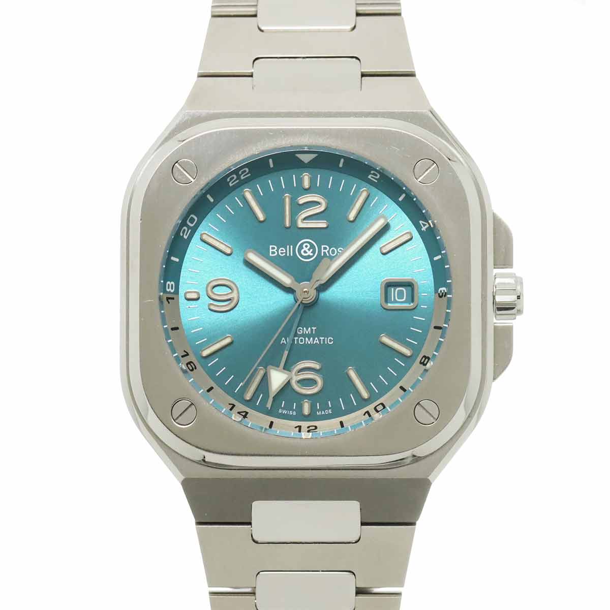 BR05 BR05G-PB-ST/SST GMT Automatic Date Blue Dial