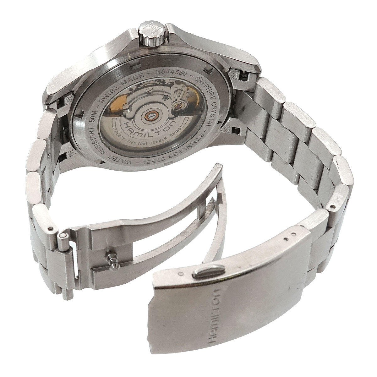 Khaki King H644550 Automatic Black Dial Mens Watch