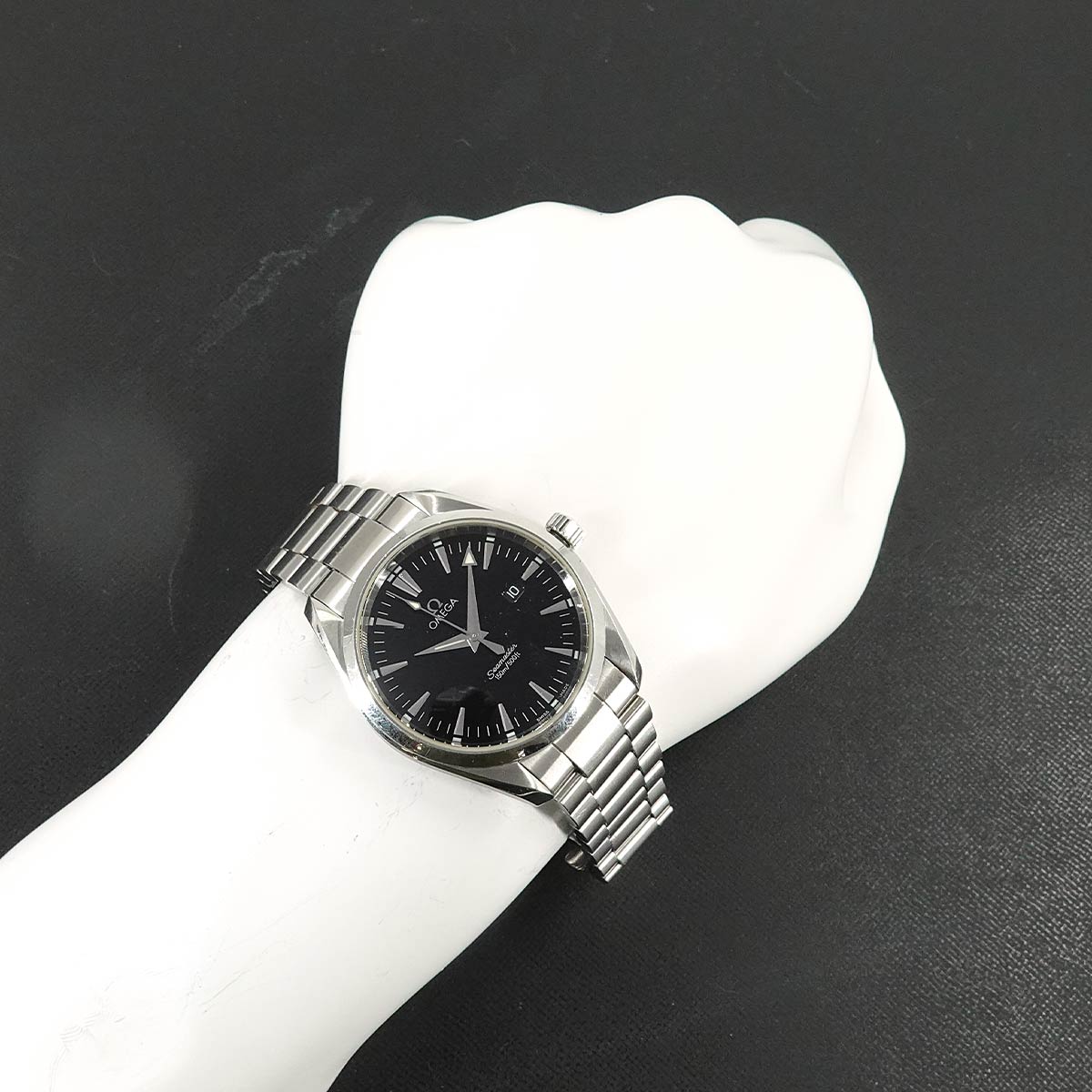 Seamaster Aqua Terra 2517.50 Quartz Black Dial Mens Watch