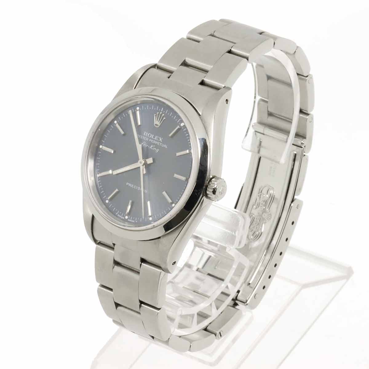 Air King 14000 Serial X Automatic Blue Dial Mens Watch