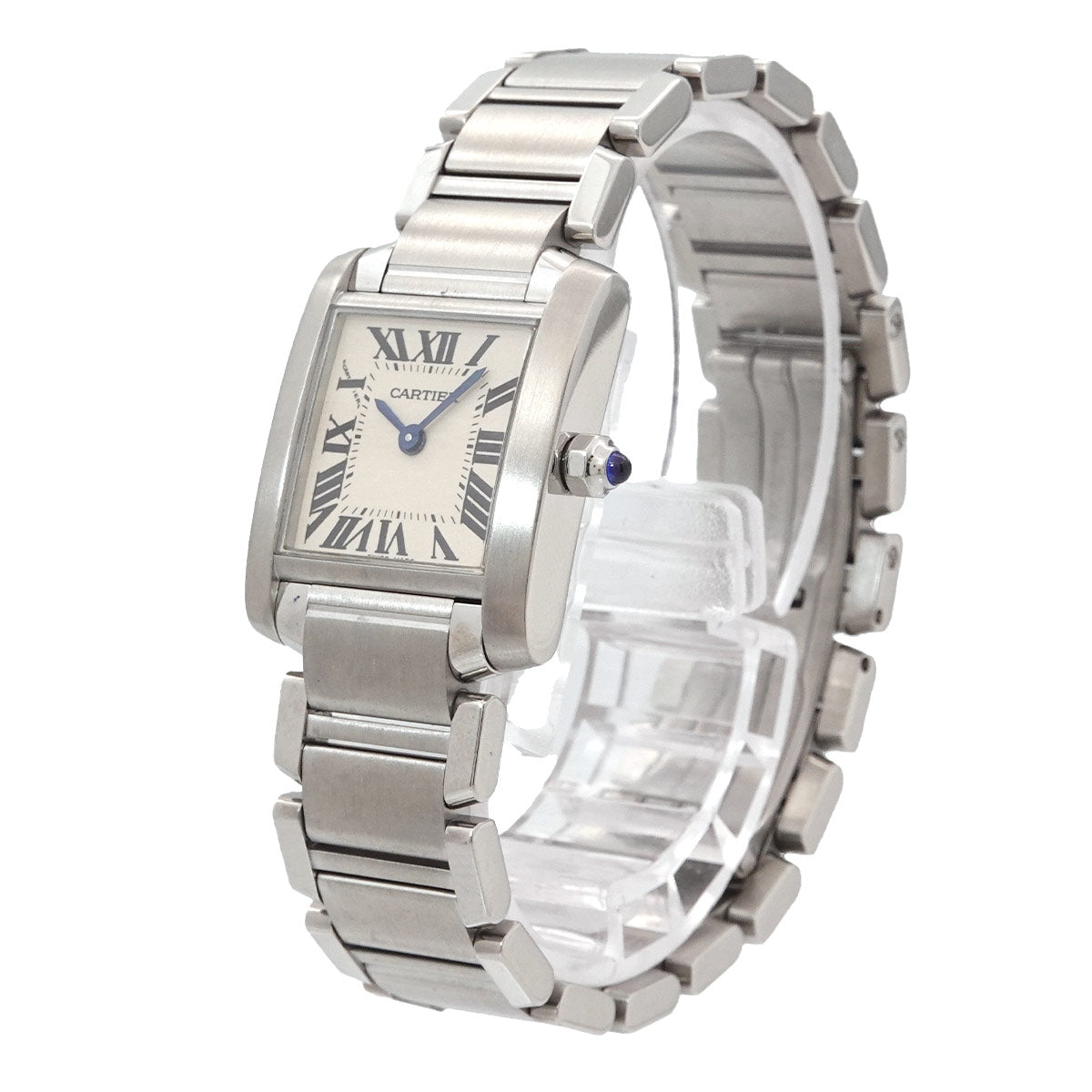 Tank Francaise SM W51008Q3 Quartz Cream Dial Ladies Watch