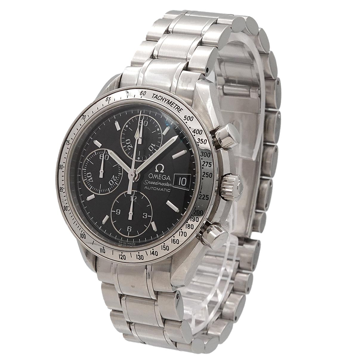 Speedmaster Date 3513.50 Chronograph Automatic Black Dial Mens