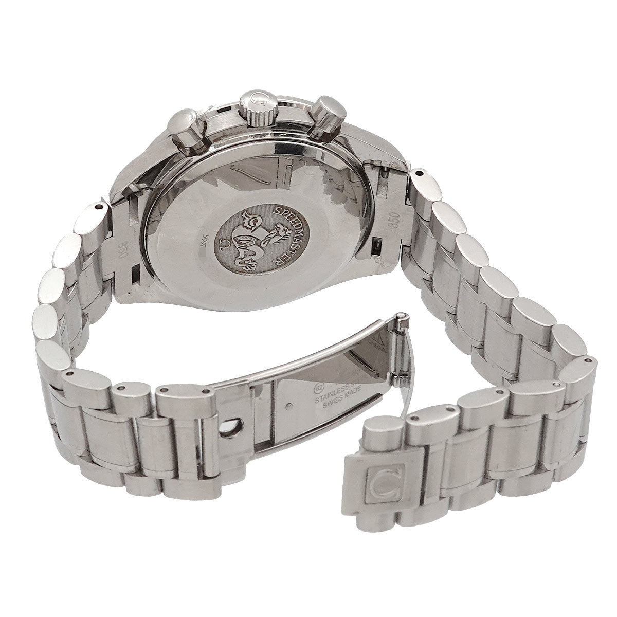 Speedmaster Date 3513.50 Chronograph Automatic Black Dial Mens