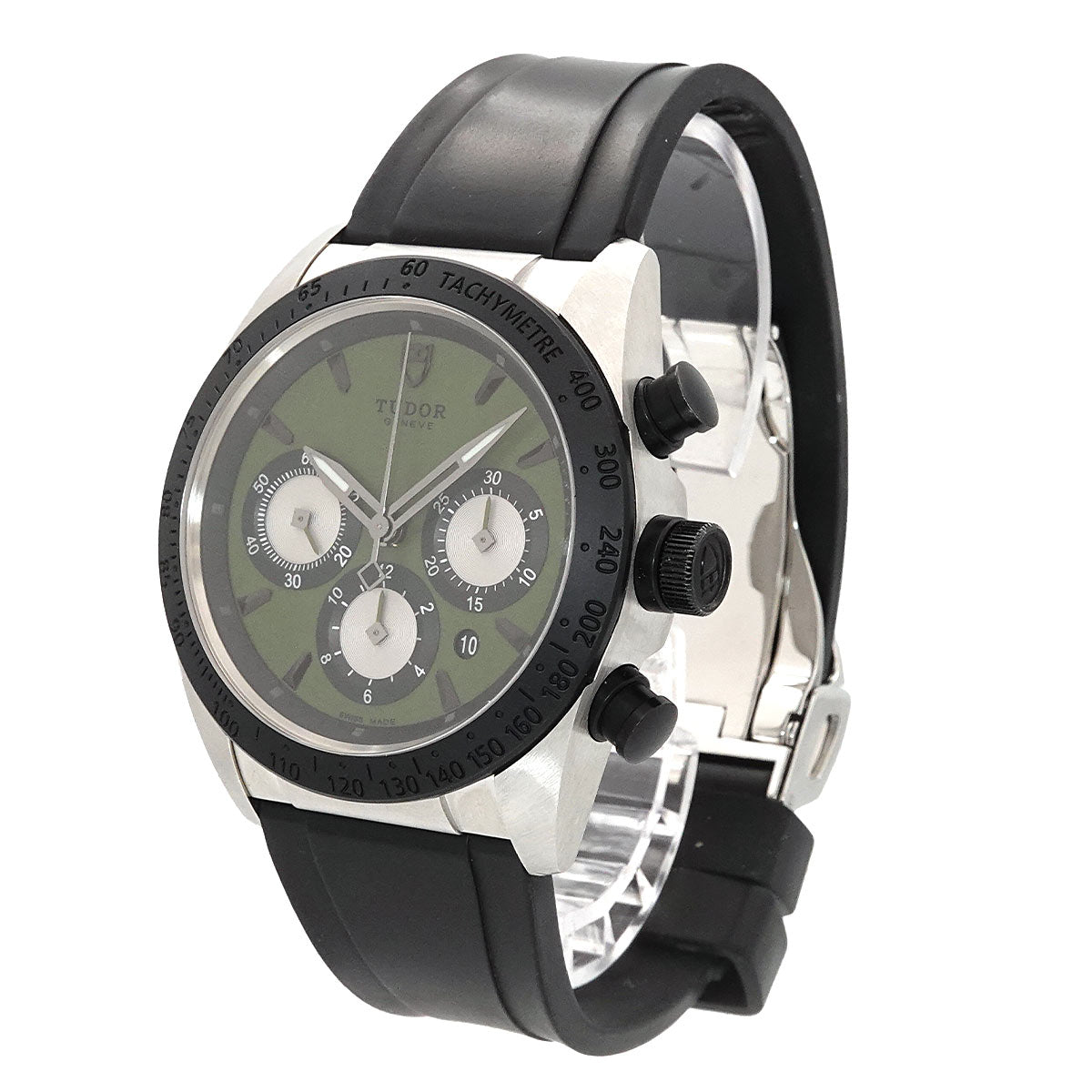 Fastrider 42010N Chronograph Automatic Date Green Dial Mens